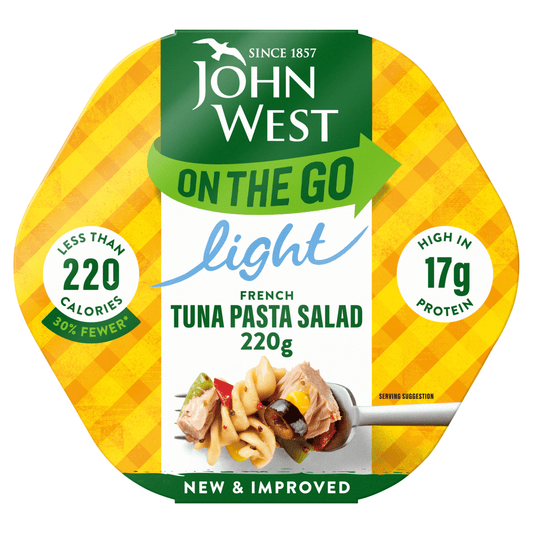 John West Light French Tuna Pasta Salad 220g - UK Food & Drink - 5000171050434