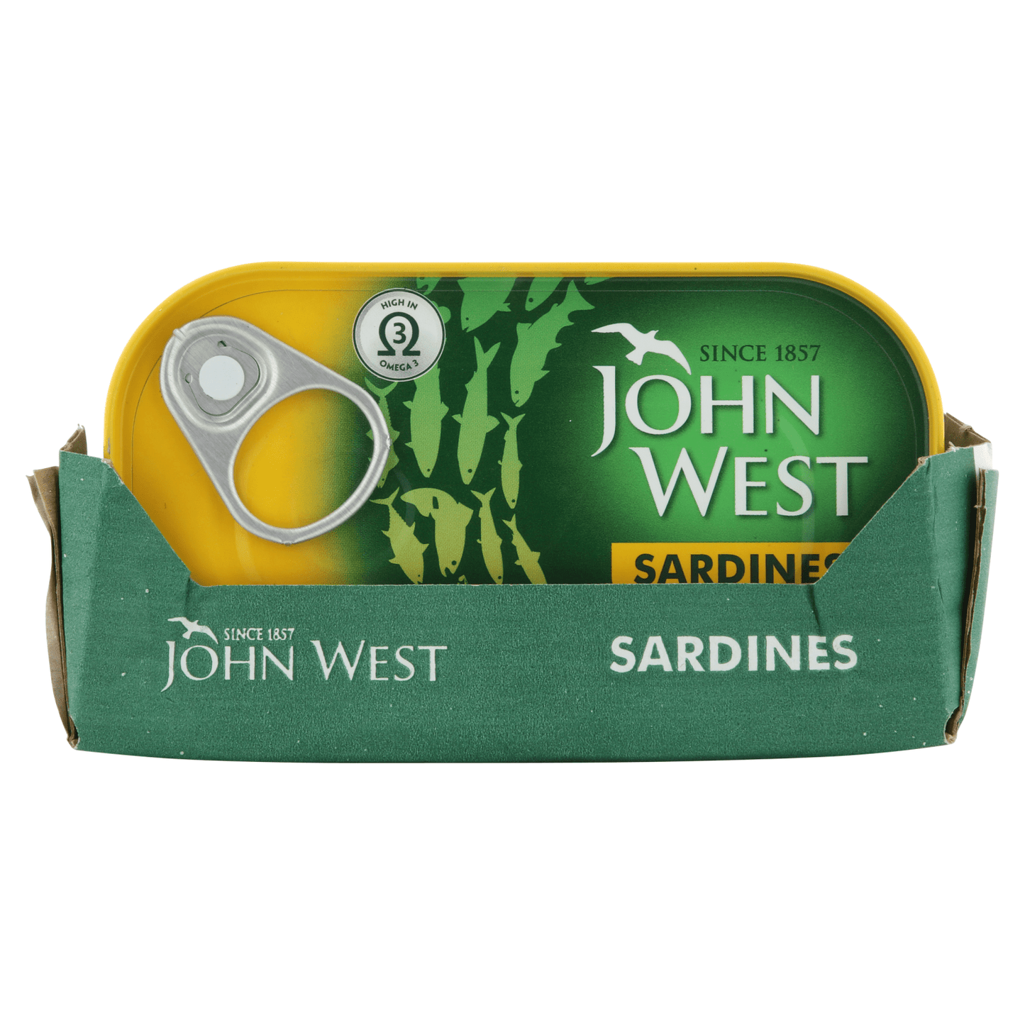 John West Sardines in Sunflower Oil 120g - UK Food & Drink - 5000171030696