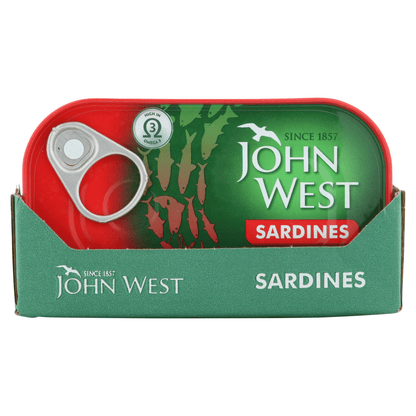 John West Sardines in Tomato Sauce 120g - UK Food & Drink - 5000171010209