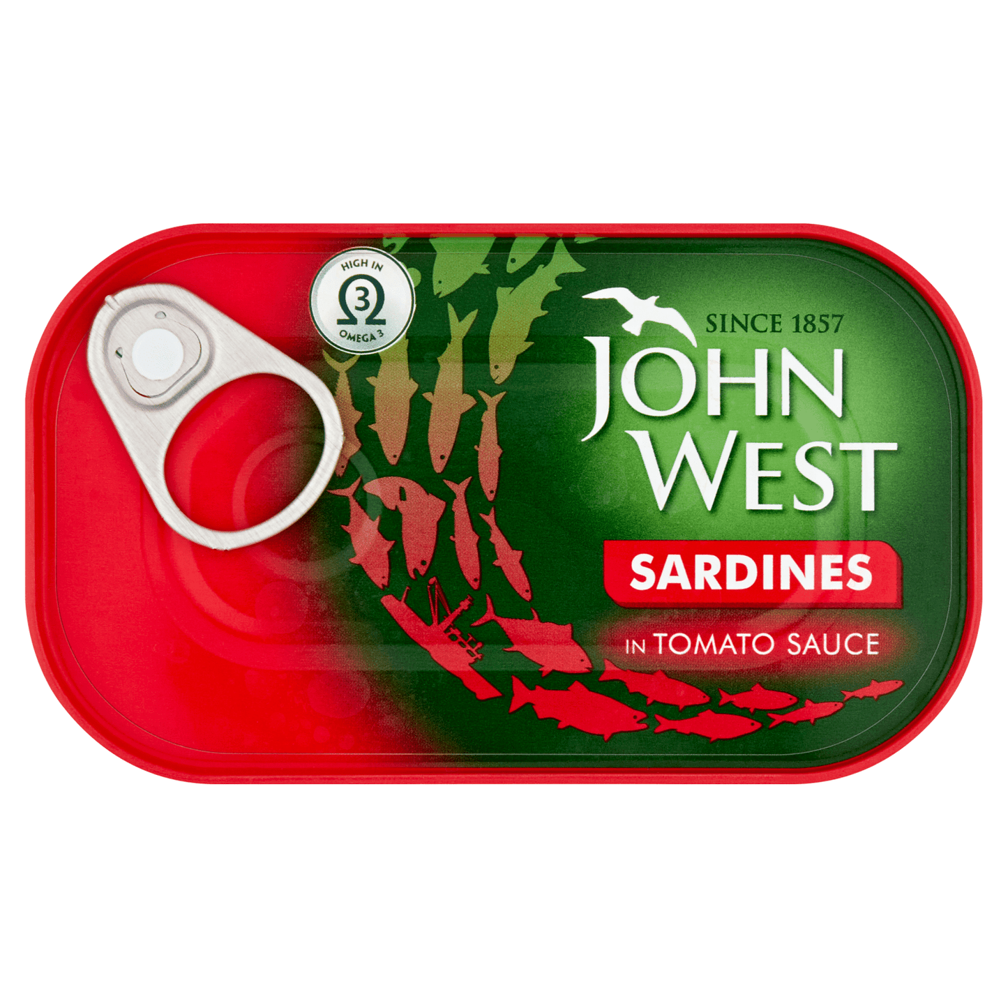 John West Sardines in Tomato Sauce 120g - UK Food & Drink - 5000171010209