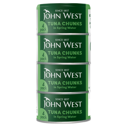 John West Tuna Chunks in Spring Water 125g - UK Food & Drink - 5000171061492