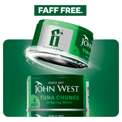 John West Tuna Chunks in Spring Water 125g - UK Food & Drink - 5000171061492
