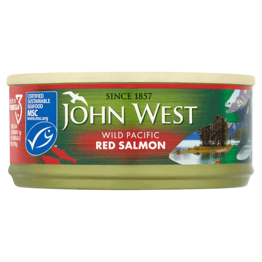 John West Wild Pacific Red Salmon 105g - UK Food & Drink - 50171057