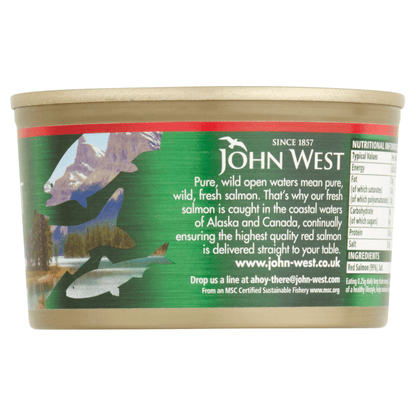 John West Wild Pacific Red Salmon 213g - UK Food & Drink - 5000171010025