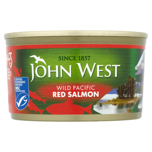 John West Wild Pacific Red Salmon 213g - UK Food & Drink - 5000171010025