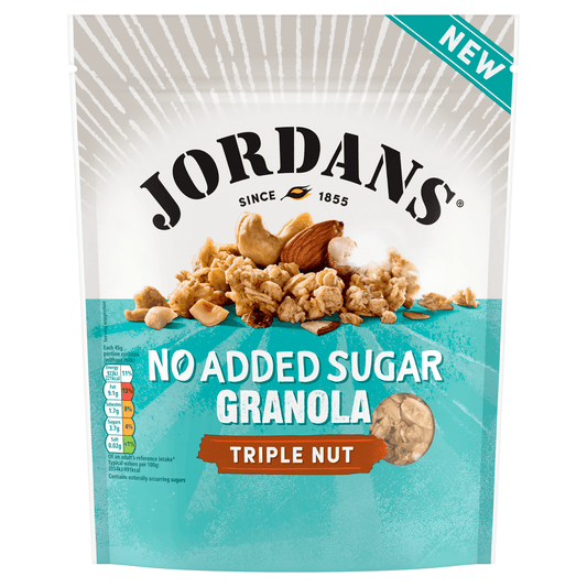 Jordans No Added Sugar Granola Triple Nut 425g - UK Food & Drink - 5010477364654
