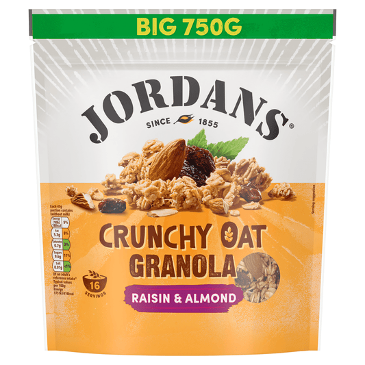 Jordans Raisin & Honey Crunchy Oat Granola 750g - UK Food & Drink - 5010477353115