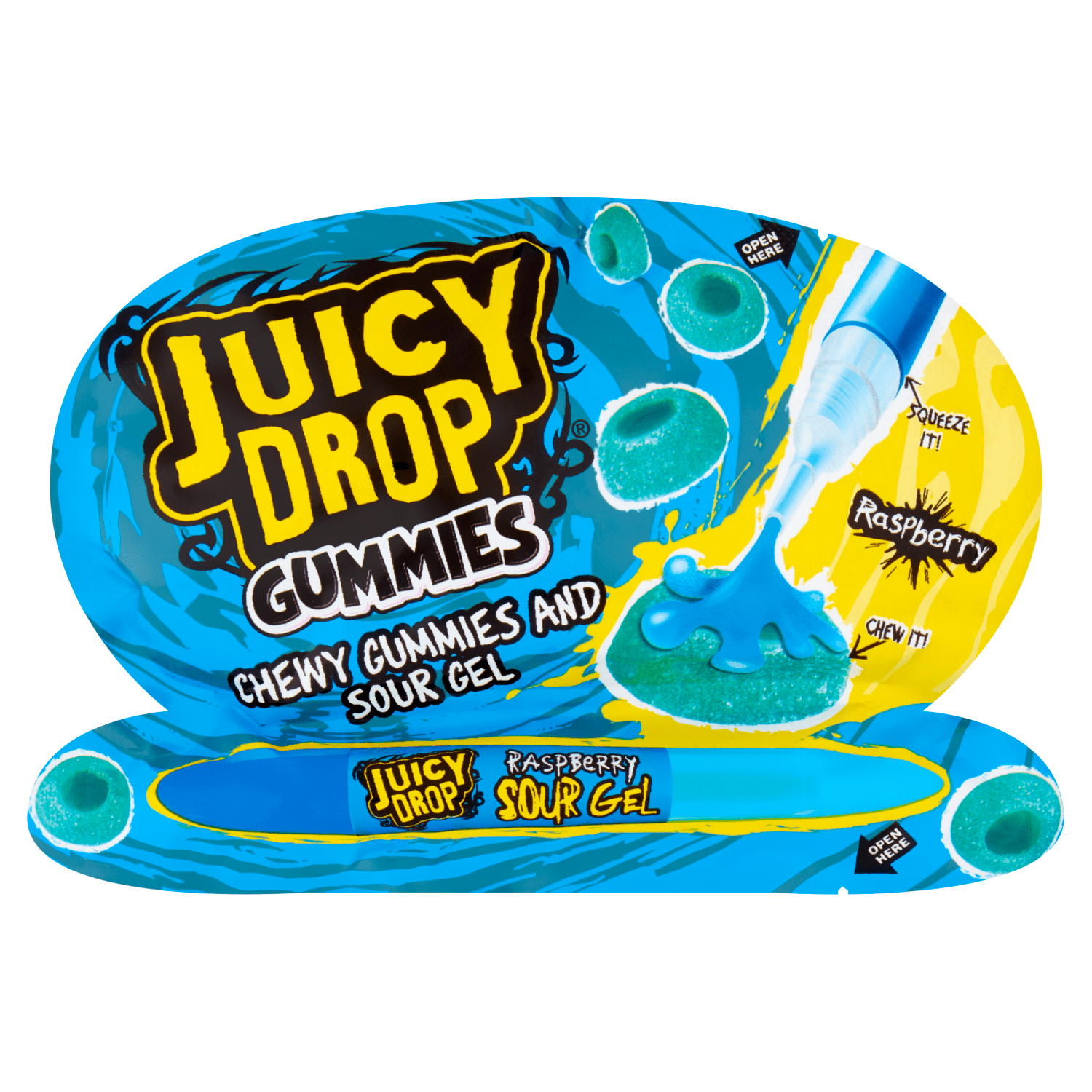 Juicy Drop Gummies 57g - UK Food & Drink - 5011053022272