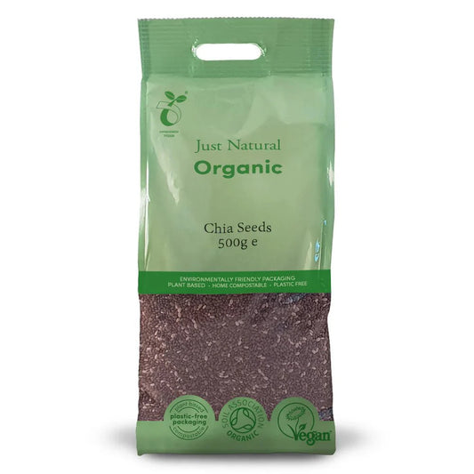Just Natural Organic Chia Seeds - UK Food & Drink - 5056078806100