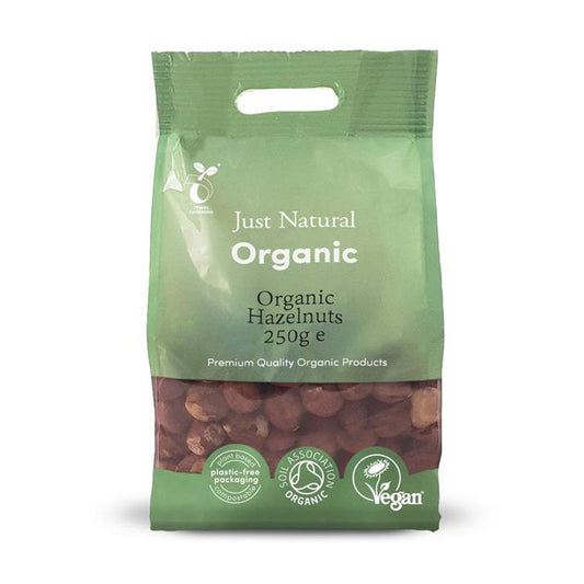 Just Natural Organic Org Hazelnuts - UK Food & Drink - 5060338033311