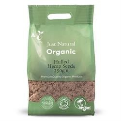 Just Natural Organic Org Hemp Seeds Hulled - UK Food & Drink - 5056078800054