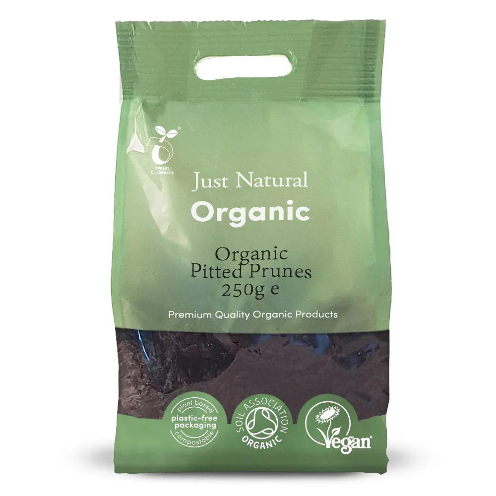 Just Natural Organic Pitted Prunes - UK Food & Drink - 5060338033472