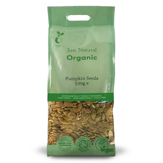 Just Natural Organic Pumpkin Seeds - UK Food & Drink - 5060338033557