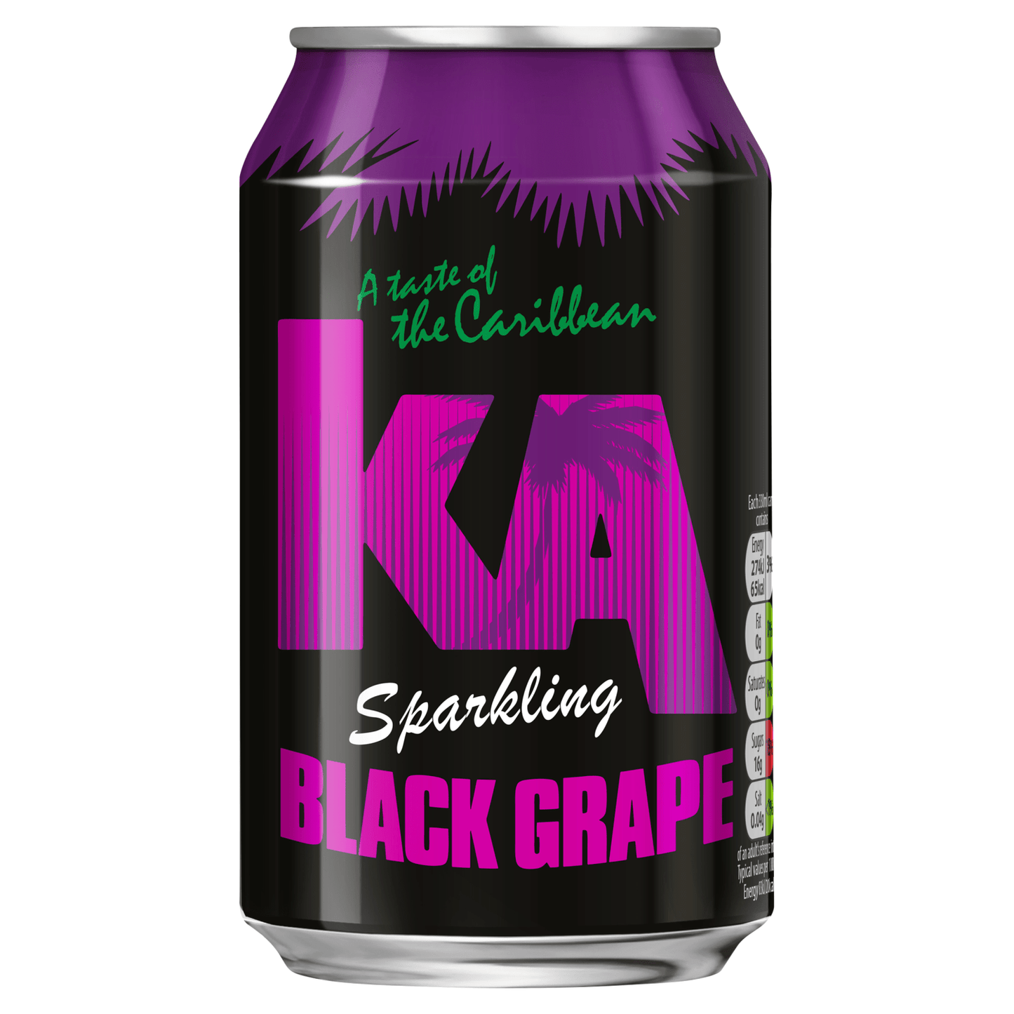 KA Sparkling Black Grape 330ml - UK Food & Drink - 5010889010040