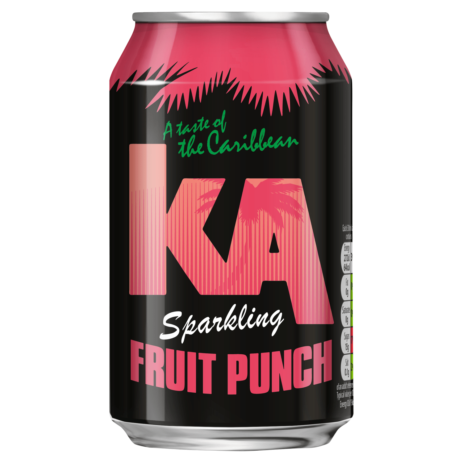 KA Sparkling Fruit Punch 330ml - UK Food & Drink - 5000382034919