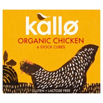 Kallo Chicken Stock Cubes Organic - UK Food & Drink - 5013665103110