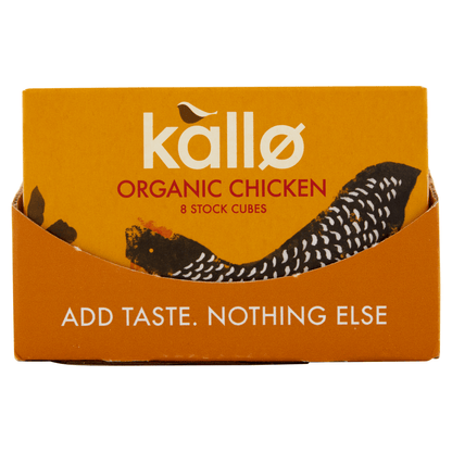 Kallo Organic Chicken Stock Cubes 8 x 11g - UK Food & Drink - 5013665112235