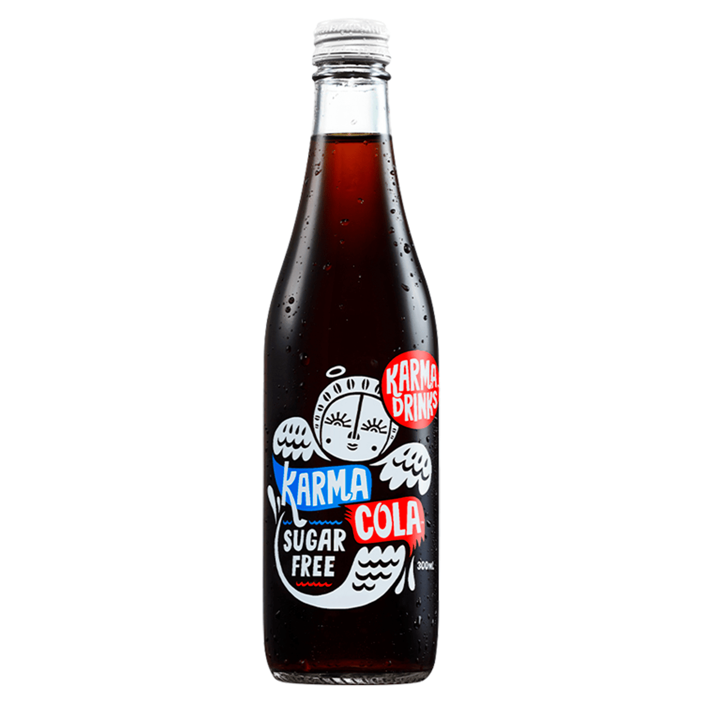 Karma Drinks Sugar Free Karma Cola 300ml - UK Food & Drink - 9421902090660