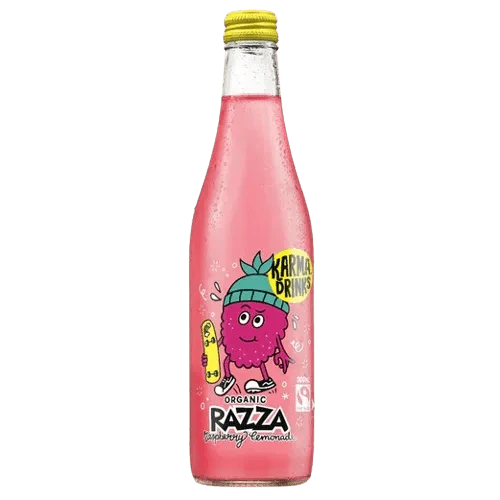 Karma Razza Raspberry Lemonade Bottles - UK Food & Drink - 9421906005288