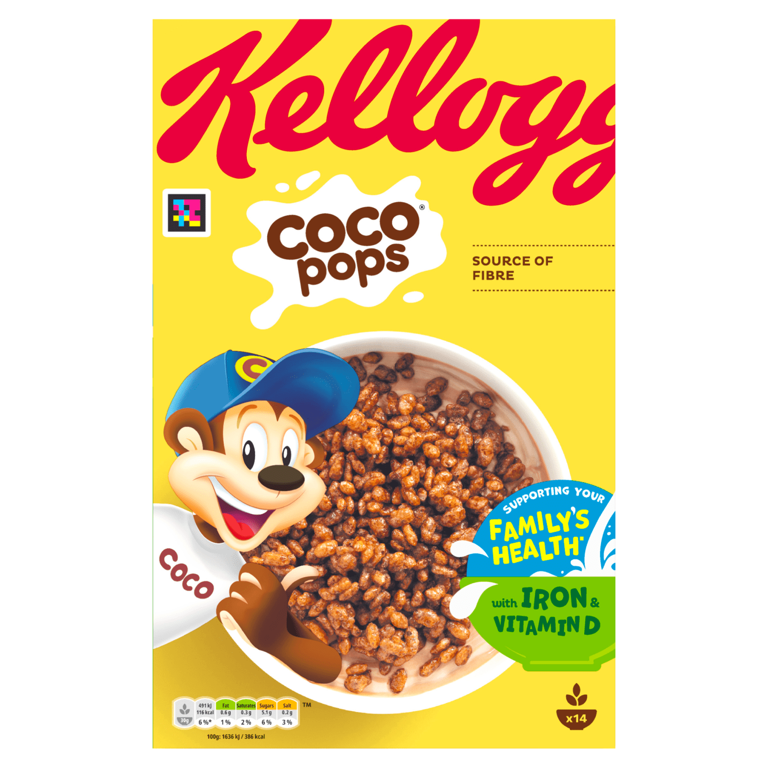 Kellogg's Coco Pops 420g - UK Food & Drink - 5059319028958