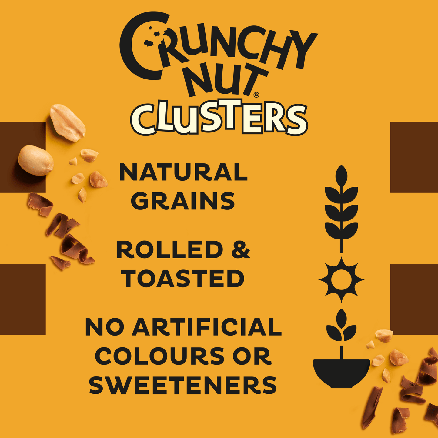Kellogg's Crunchy Nut Clusters Chocolate 400g - UK Food & Drink - 5059319022437