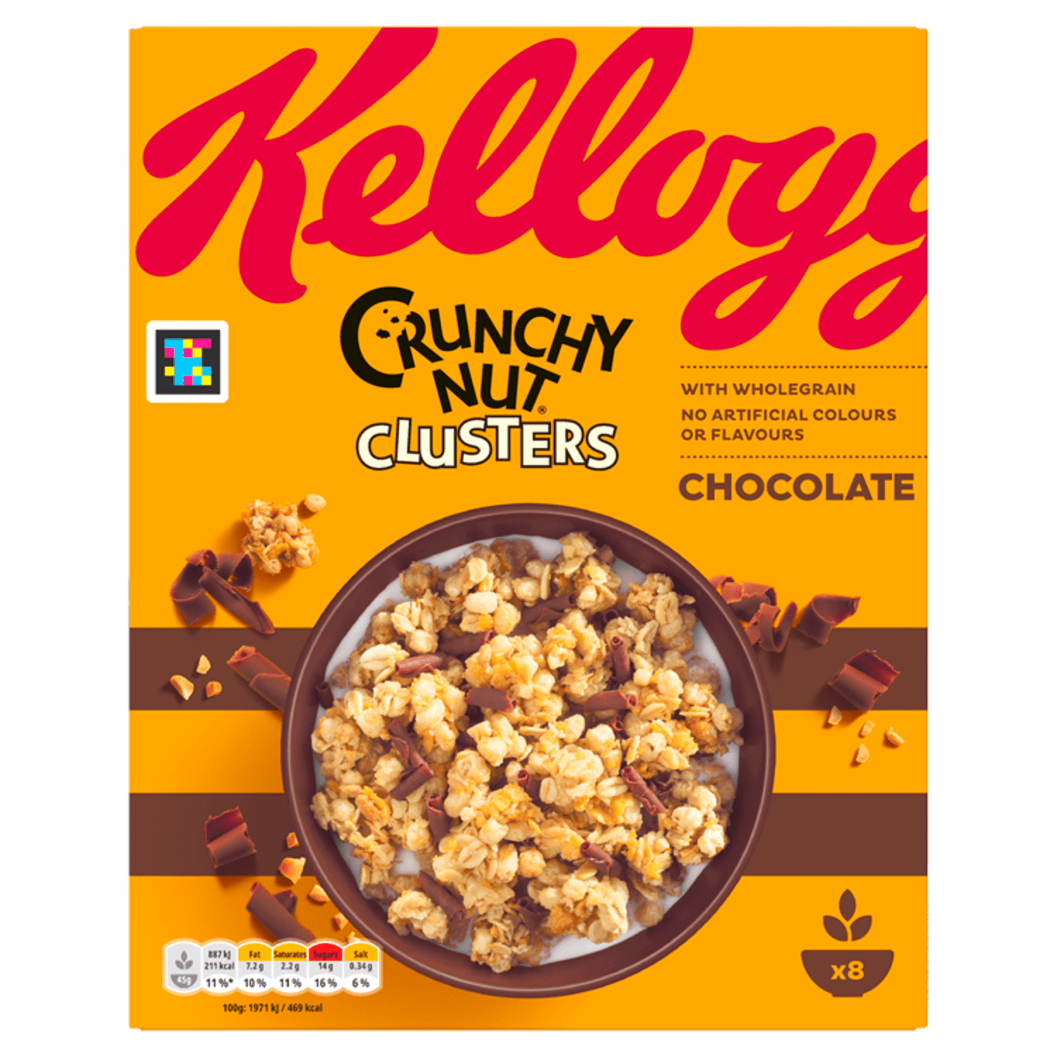 Kellogg's Crunchy Nut Clusters Chocolate 400g - UK Food & Drink - 5059319022437