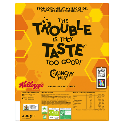 Kellogg's Crunchy Nut Clusters Chocolate 400g - UK Food & Drink - 5059319022437