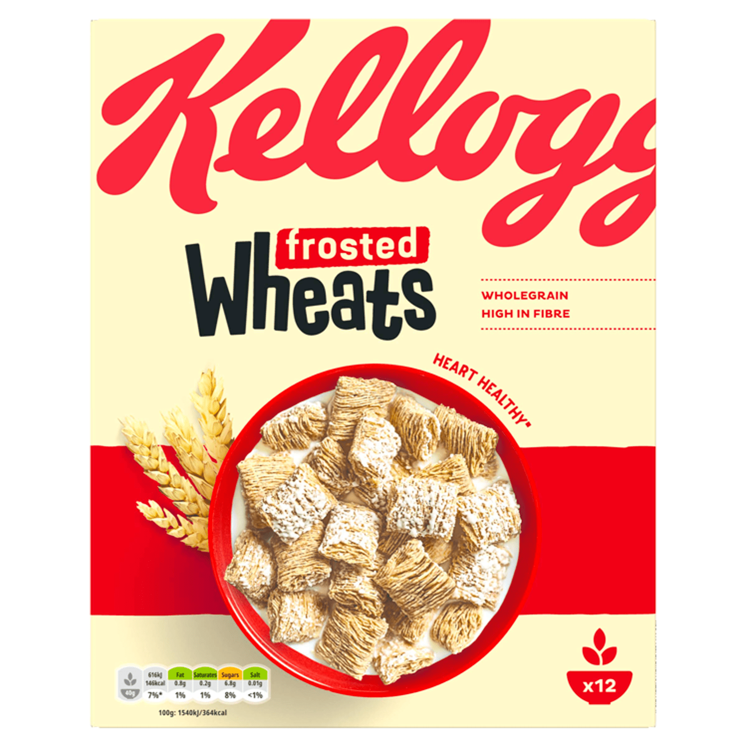 Kellogg's Frosted Wheats 500g - UK Food & Drink - 5059319002781