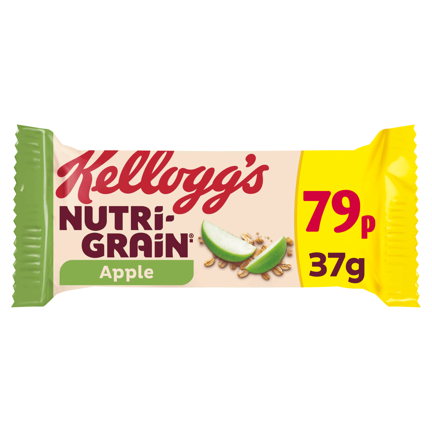 Kellogg's Nutri - Grain Apple 37g - UK Food & Drink - 5059320001148