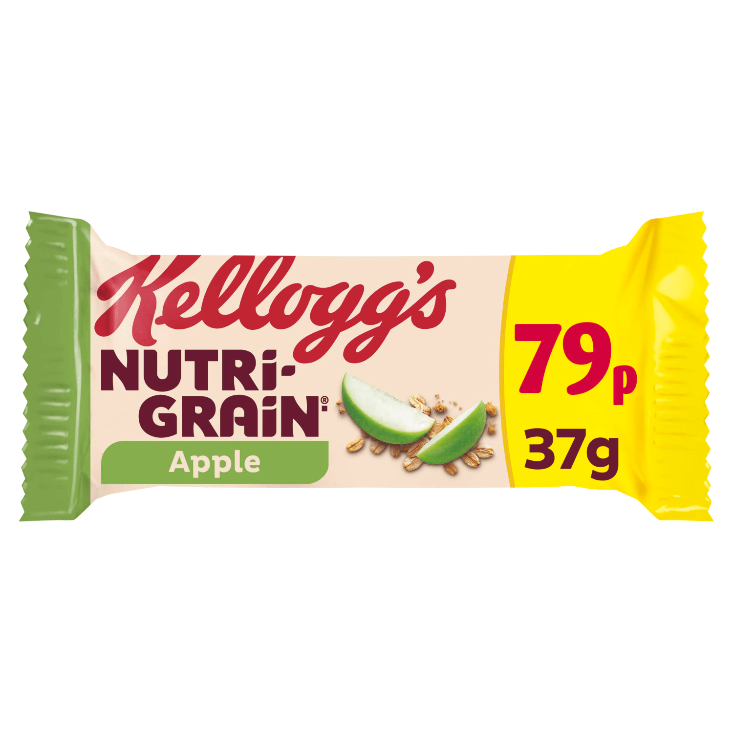 Kellogg's Nutri - Grain Apple 37g - UK Food & Drink - 5059320001148