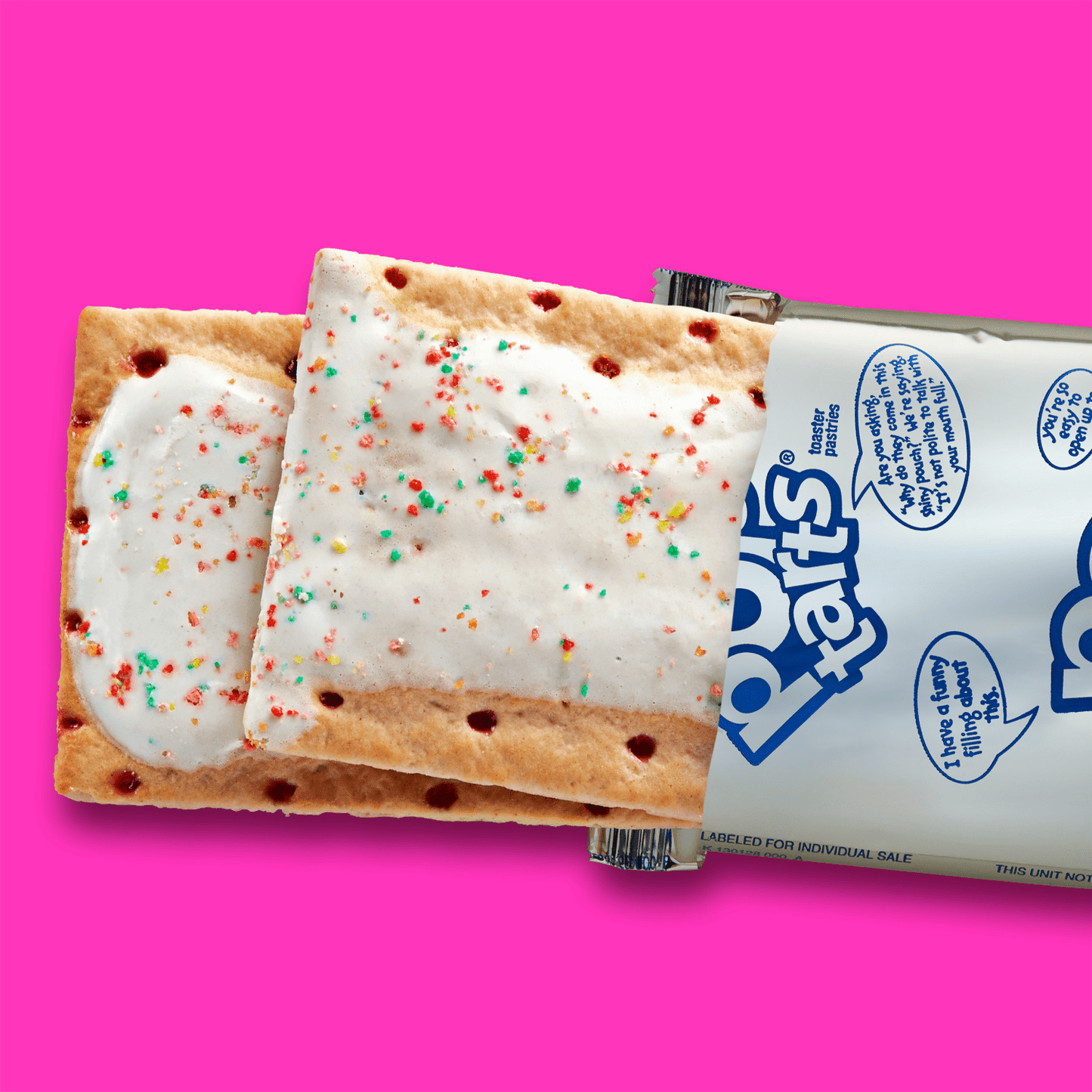 Kellogg's Pop Tarts Frosted Strawberry Sensation 8 _ 48g (384g) - UK Food & Drink - 5059320000011