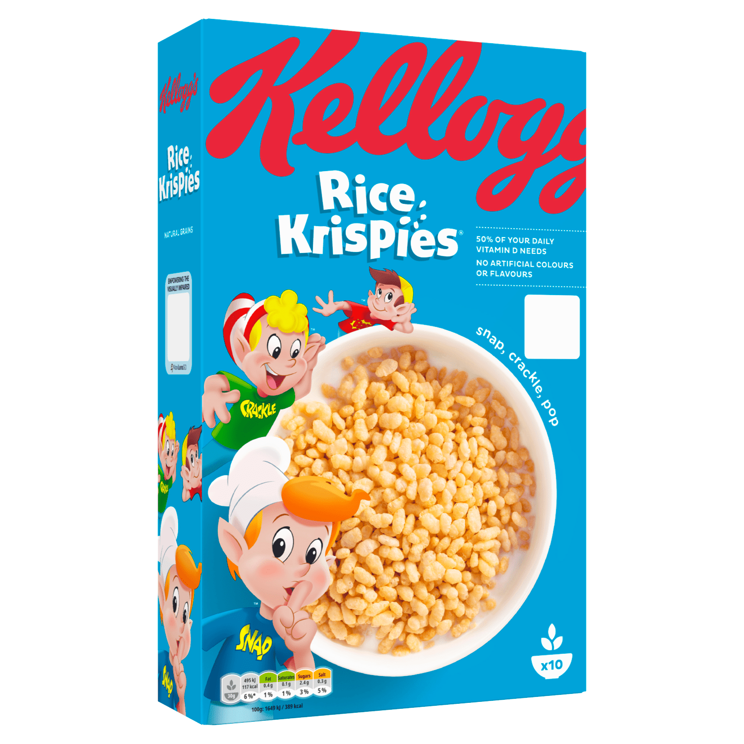 Kellogg's Rice Krispies 310g - UK Food & Drink - 5059319021836