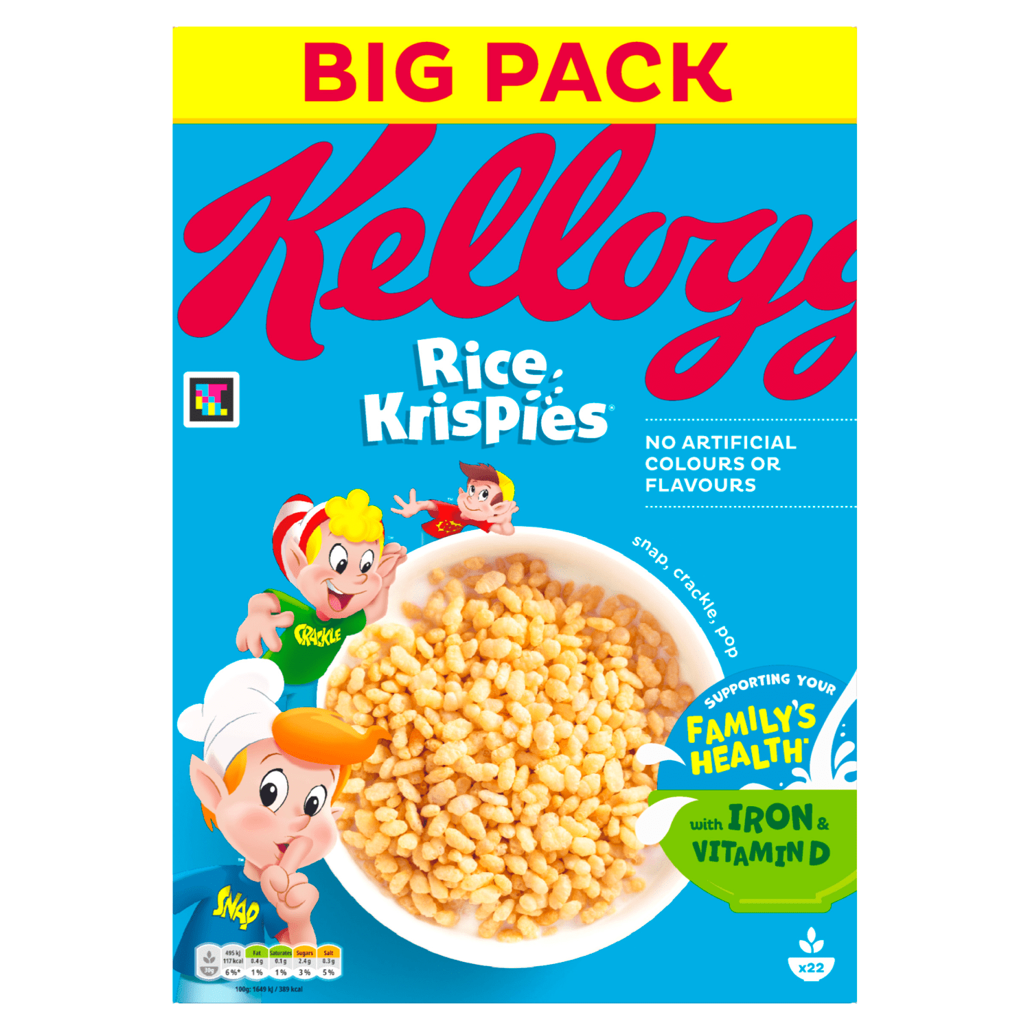 Kellogg's Rice Krispies 660g - UK Food & Drink - 5059319024165