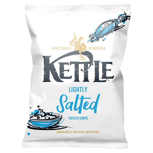 Kettle Lightly Salted 130g - UK Food & Drink - 5017764128104