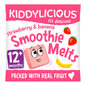 Kiddylicious Strawberry & Banana Smoothie Melts Baby Snacks 6g - UK Food & Drink - 5060040252000