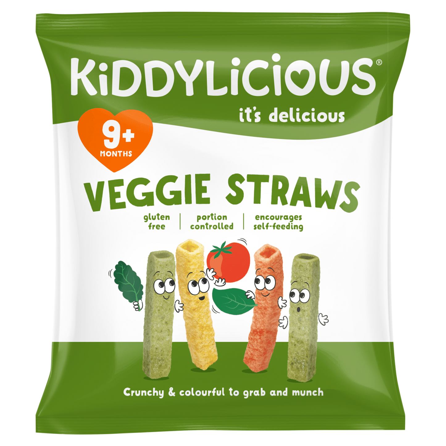 Kiddylicious Veggie Straws 9+ Months 12g - UK Food & Drink - 5060040253700