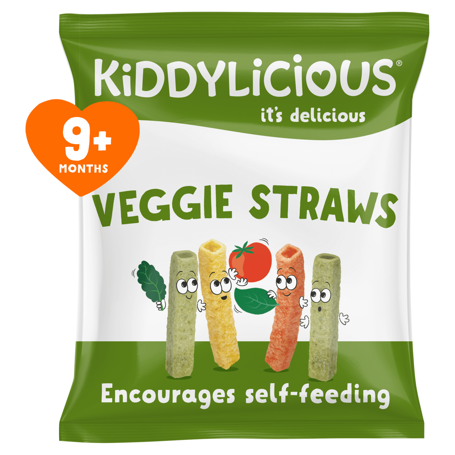 Kiddylicious Veggie Straws 9+ Months 12g - UK Food & Drink - 5060040253700