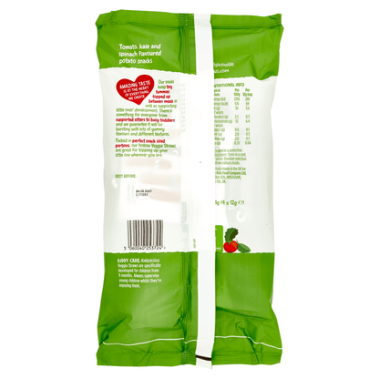 Kiddylicious Veggie Straws Baby Snacks 4x12g - UK Food & Drink - 5060040253724