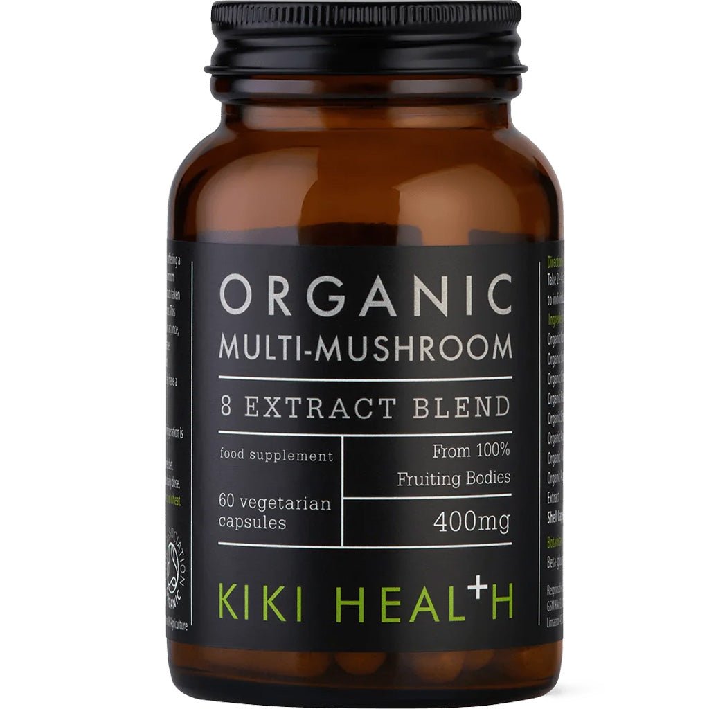 KIKI Health Organic 8 Mushroom Extract Blend - UK Food & Drink - 5060018513614