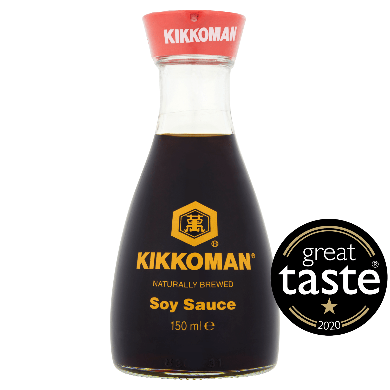 Kikkoman Naturally Brewed Soy Sauce 150ml - UK Food & Drink - 8715035110106