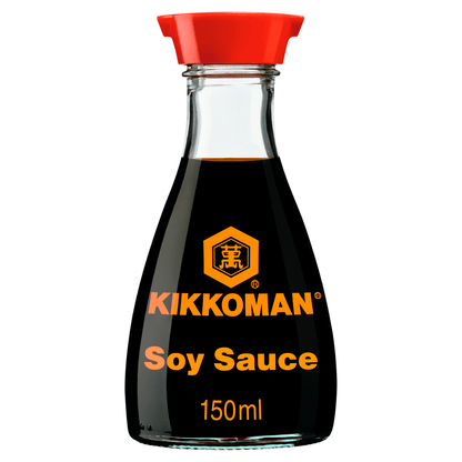 Kikkoman Naturally Brewed Soy Sauce 150ml - UK Food & Drink - 8715035110106