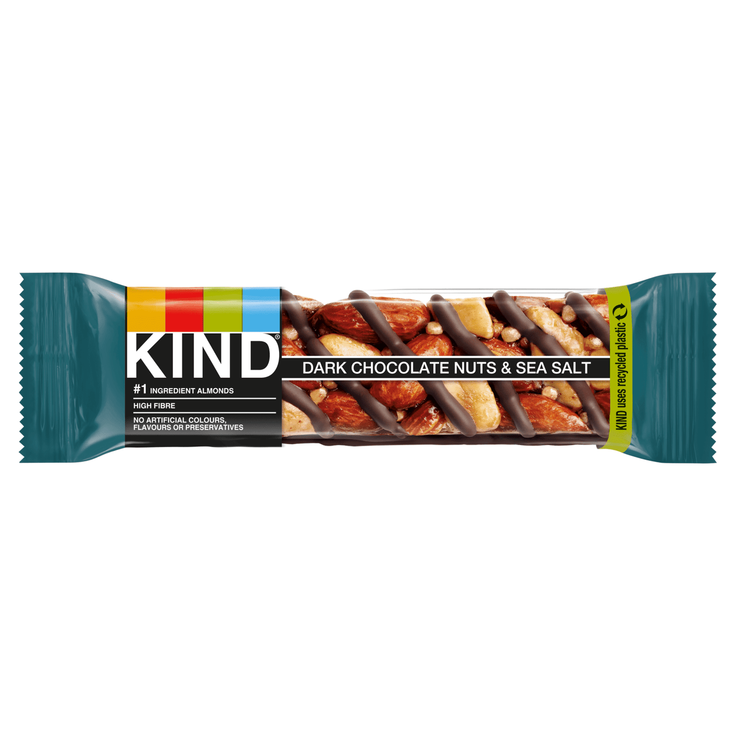 Kind Dark Chocolate Nuts & Sea Salt 40g - UK Food & Drink - 5000159528511