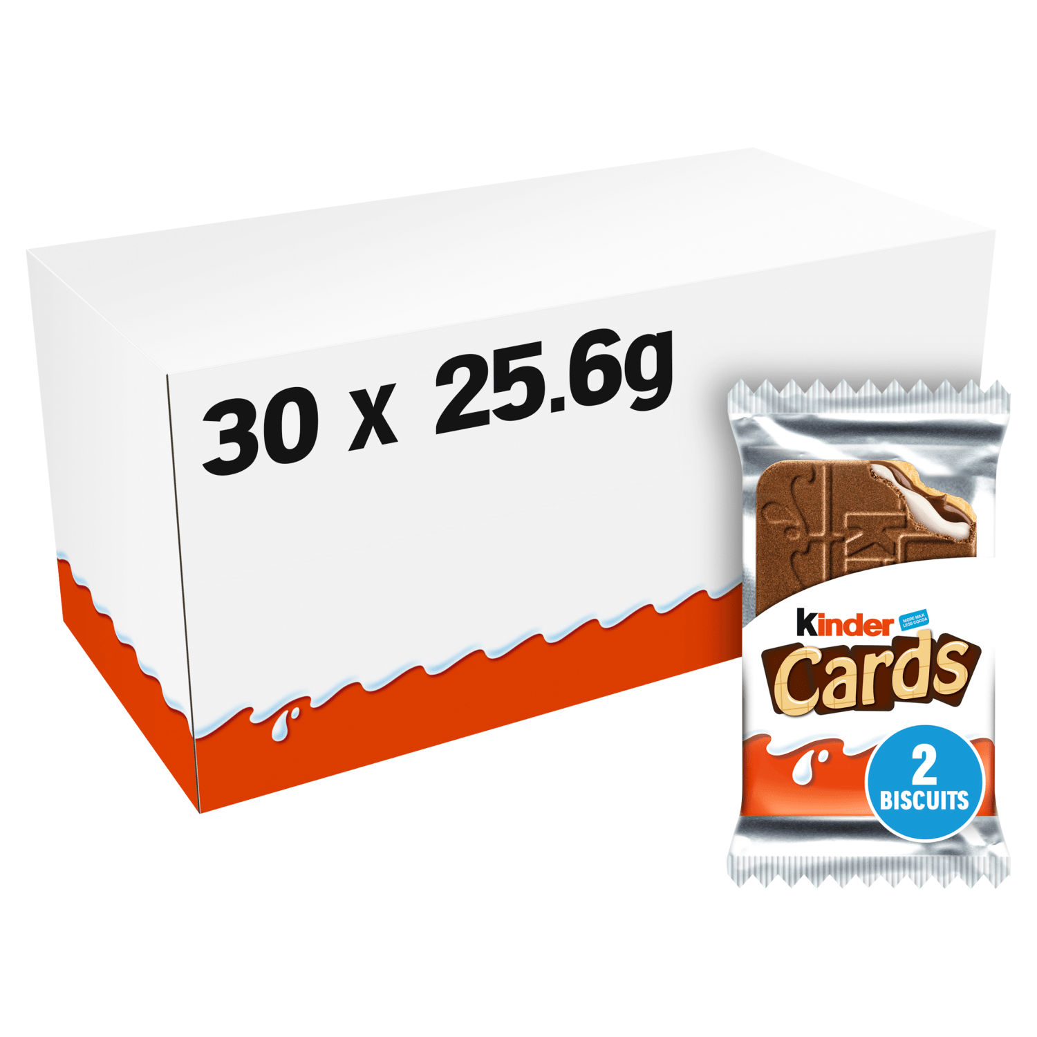 Kinder 2 Cards 25.6g - UK Food & Drink - 80874652