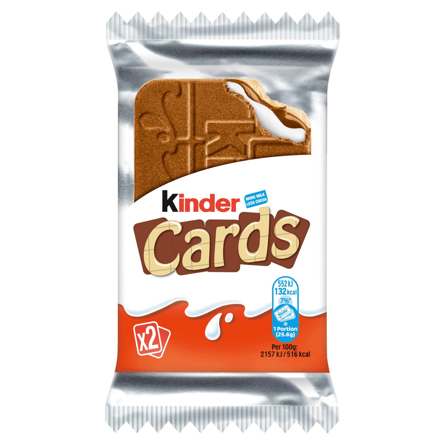 Kinder 2 Cards 25.6g - UK Food & Drink - 80874652