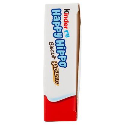 Kinder Happy Hippo Milk Chocolate and Hazelnut Biscuits Multipack 5 x 20.7g (103g) - UK Food & Drink - 80136194
