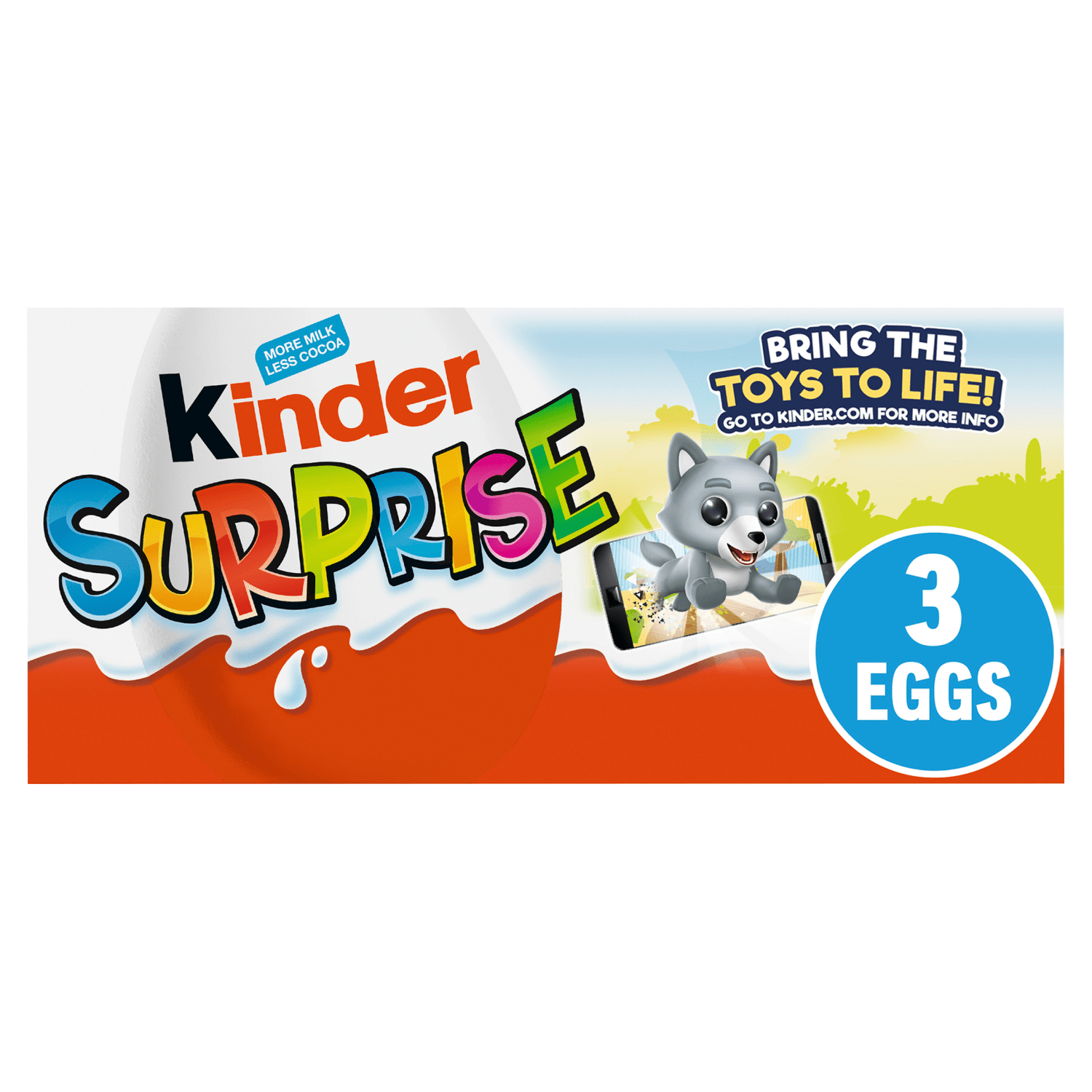 Kinder Surprise Eggs 3 x 20 (60g) - UK Food & Drink - 8000500026731
