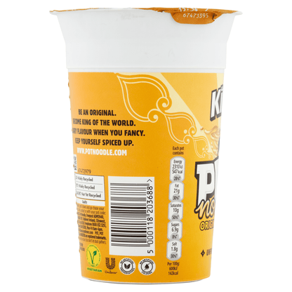 King Pot Noodle Original Curry Flavour 114g - UK Food & Drink - 5000118203688