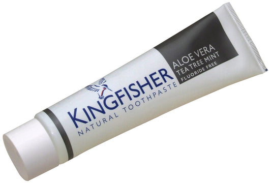 Kingfisher Aloe Vera TeaTree Mint Toothpaste - UK Food & Drink - 5016912212900