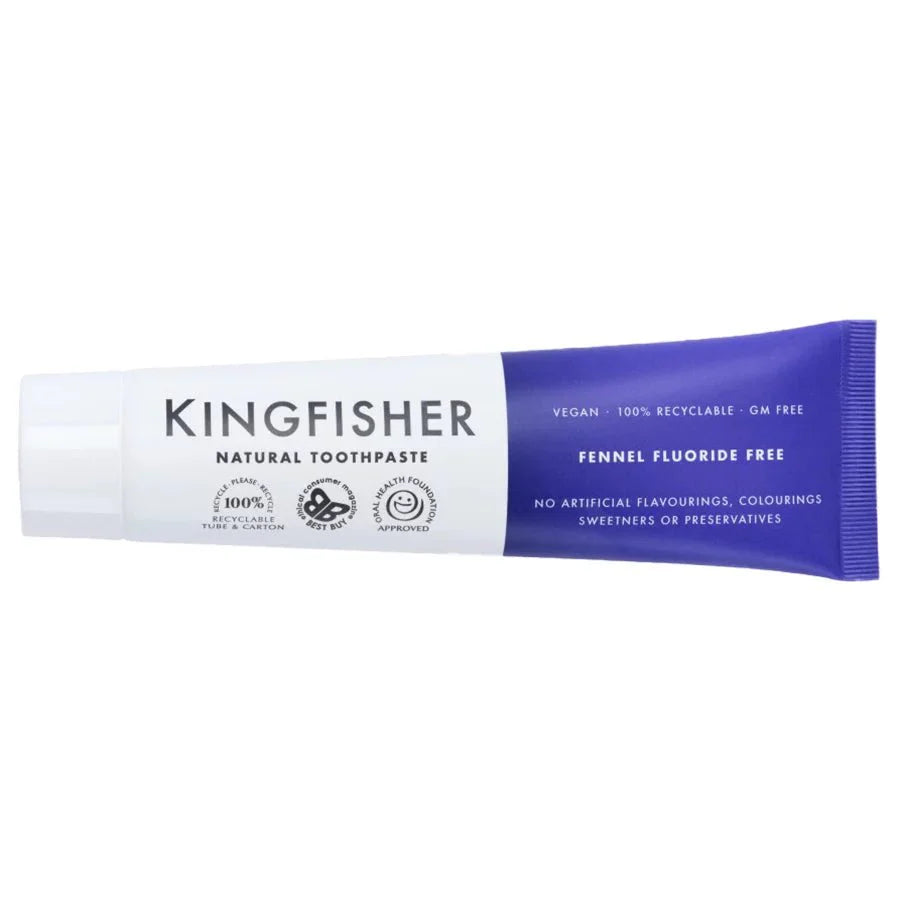 Kingfisher Fennel Fluoride Free Toothpaste - UK Food & Drink - 5016912061140