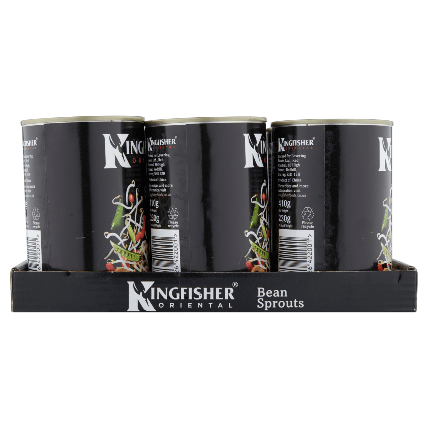 Kingfisher Oriental Bean Sprouts in Water 410g - UK Food & Drink - 5011826422001